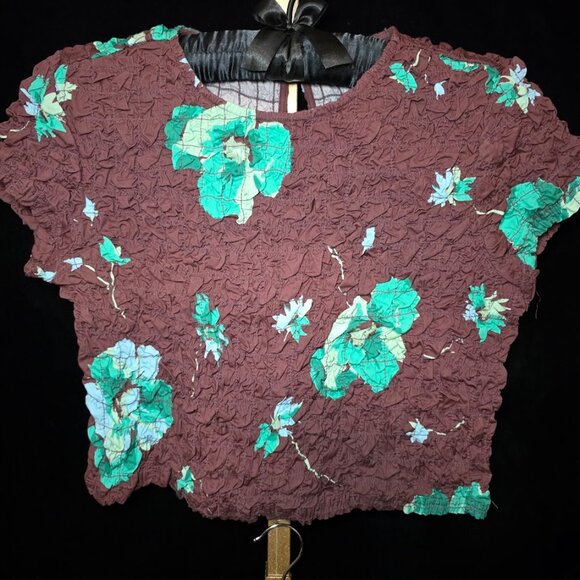 Free People Carino Printed Set in French Chocolate M - Picture 5 of 11